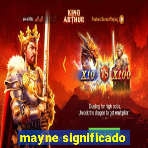 mayne significado